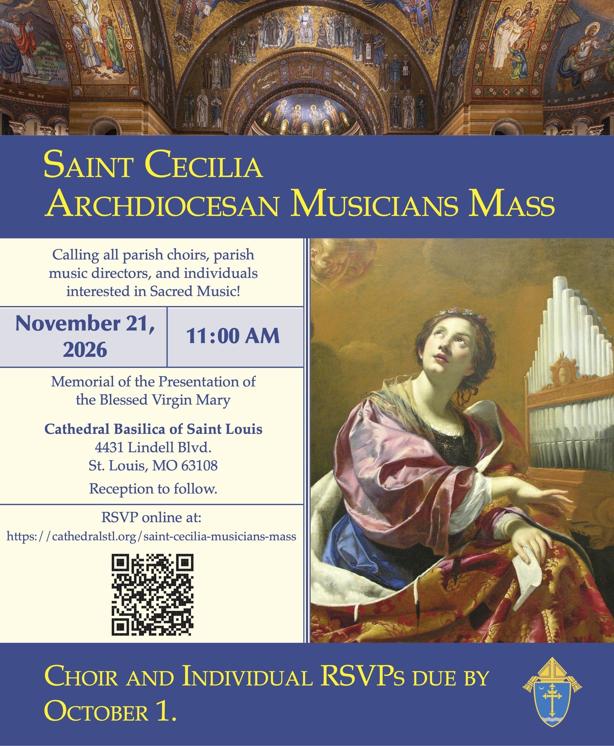St Cecilia Flyer Draft W. Qr Code