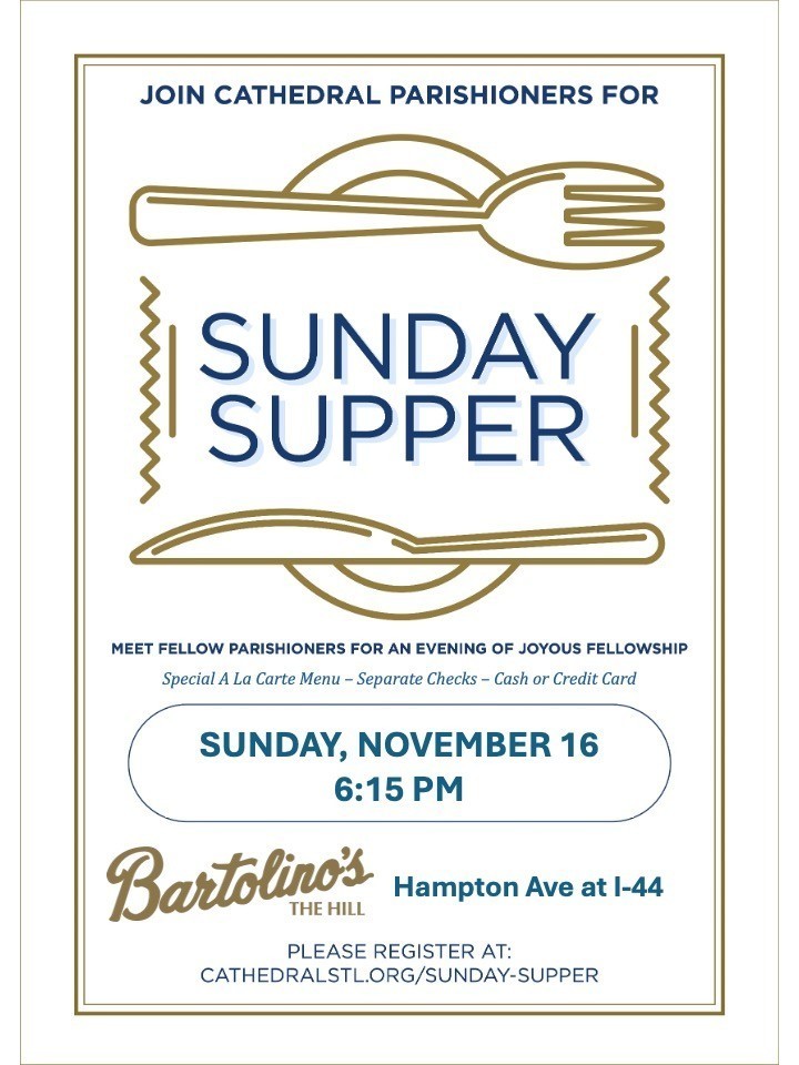 Sunday Supper   Nov 16 2025