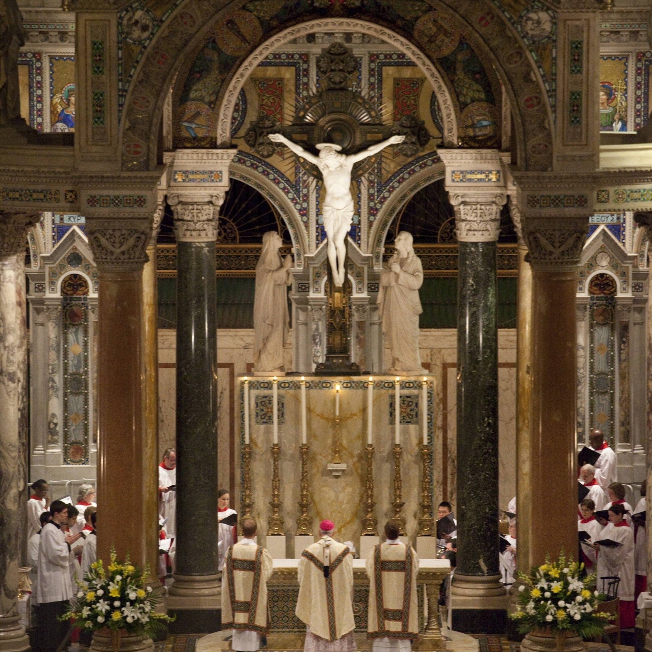 Main Altar Easter Mass