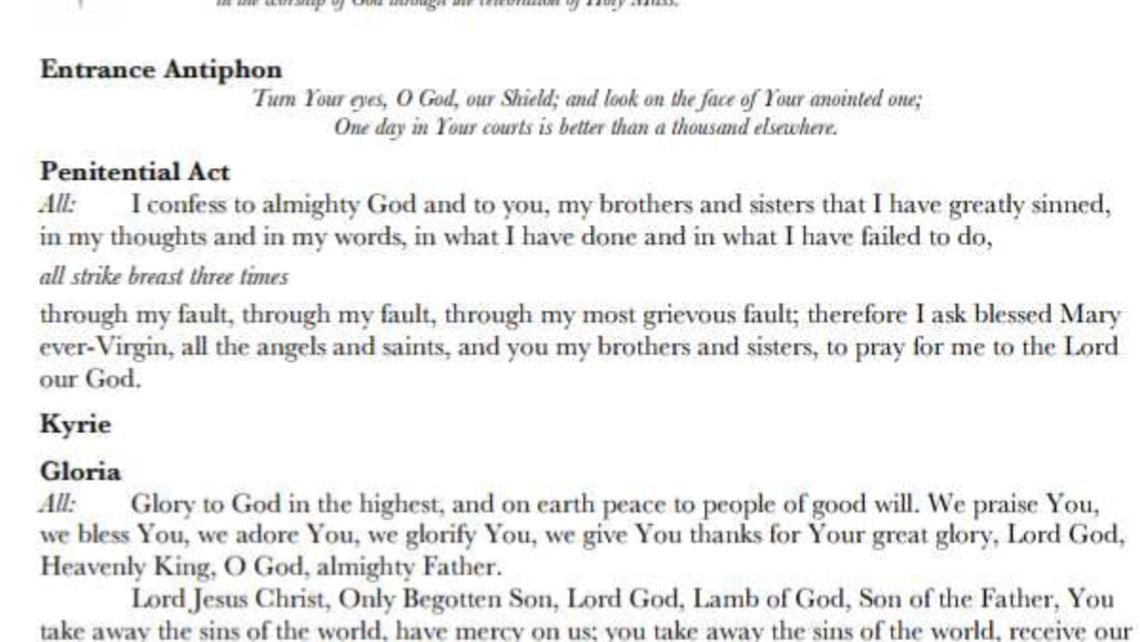 August 16 Worship Guide
