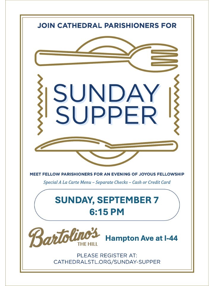 Sunday Supper   Sep 7 2025